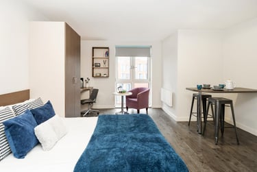 1 bed studio, Edward Street, Netherthorpe, Sheffield, S37HX - Image 1